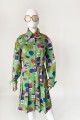 Sukienka vintage we wzory 70's