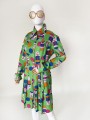 Sukienka vintage we wzory 70's