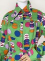 Sukienka vintage we wzory 70's