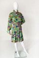Sukienka vintage we wzory 70's