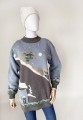 Vintage Rene Derhy sweter z misiami
