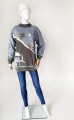 Vintage Rene Derhy sweter z misiami