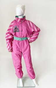 Kombinezon narciarski barbiecore 90's