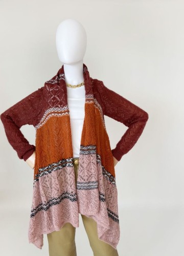 Sisley moherowy kardigan