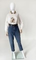 Bluza vintage z haftem 90's