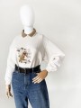 Bluza vintage z haftem 90's