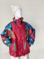 Fila kolorowa kurtka vintage
