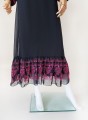 Haftowana maxi sukienka vintage 70's