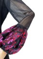 Haftowana maxi sukienka vintage 70's