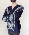 Berto Lucci męski sweter vintage 90's