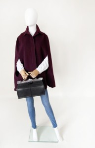 Pied a Terre wełniana peleryna