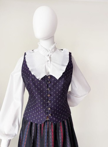 Resi Hammerer żakardowy top vintage