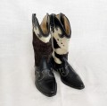 Skórzane kowbojki vintage western