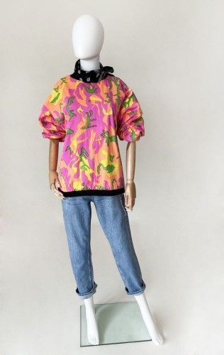 Dwustronna bluza vintage