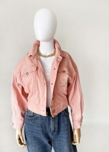 Dino Valiano jeansowa kurtka vintage 80's