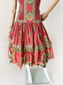 Bleu Blanc Rouge sukienka gypsy vintage 80's/90's