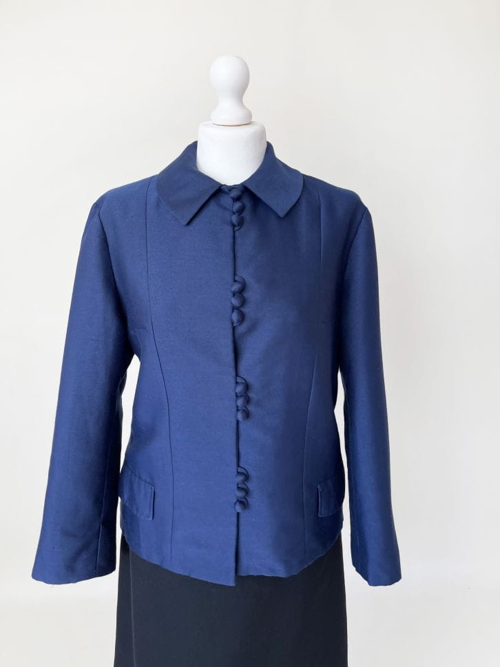 Wełniany żakiet vintage 40's