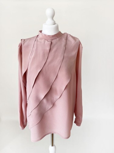 Pancaldi&amp;B jedwabna bluzka vintage