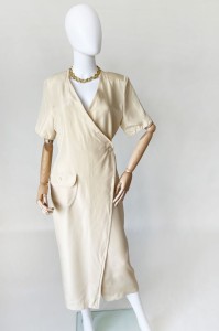 Ashley Brooke jedwabna długa sukienka