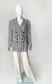 Renzo jedwabna marynarka oversize 80's