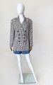 Renzo jedwabna marynarka oversize 80's