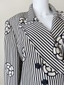 Renzo jedwabna marynarka oversize 80's