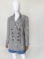 Renzo jedwabna marynarka oversize 80's