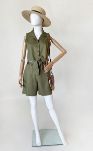 Letni set vintage top + szorty