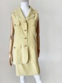 Vera Mont jedwabny kostium set vintage 80's