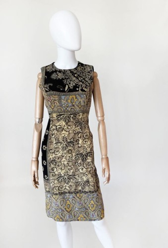 Liz Claiborne jedwabna sukienka vintage