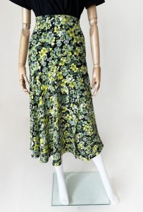 Spódnica midi w kwiaty