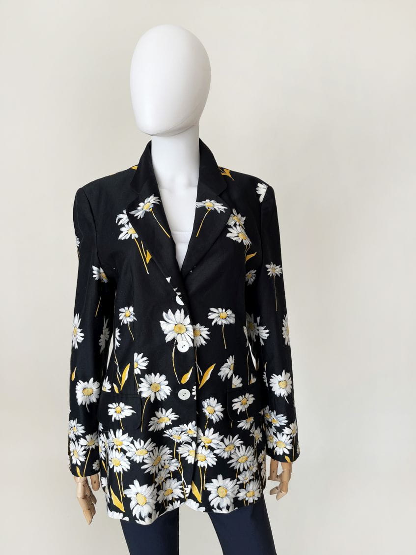 Apriori marynarka vintage stokrotki