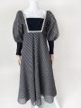 Sukienka maxi vintage lata 70-te