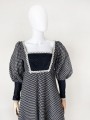 Sukienka maxi vintage lata 70-te