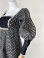 Sukienka maxi vintage lata 70-te