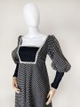 Sukienka maxi vintage lata 70-te