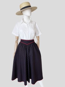 Folkowa spódnica vintage 80's