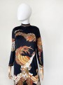 Orientalna sukienka vintage 70's