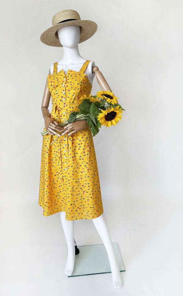 Betty Barclay sukienka vintage 70's