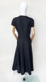 Escada lniana maxi sukienka vintage