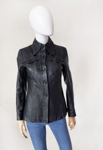 Skórzana kurtka vintage 70's