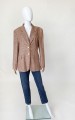 Marynarka vintage jedwab + wełna