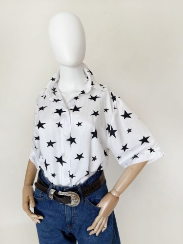 Koszula vintage w gwiazdy