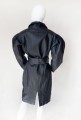 Skórzana sukienka vintage 80's