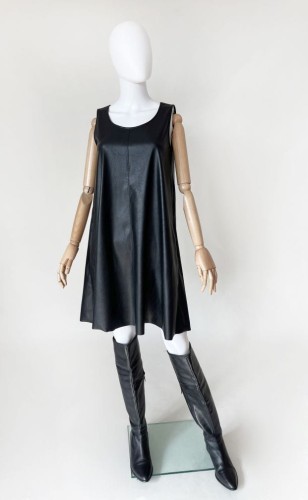 MAX&amp;Co sukienka ze skóry ekologicznej