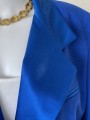Escada marynarka vintage wełna, angora, jedwab