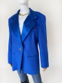 Escada marynarka vintage wełna, angora, jedwab