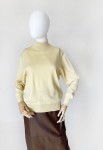 Sweter vintage wełna z jedwabiem i kaszmirem