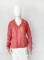 Sweter hand made moher, wełna