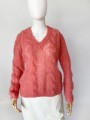 Sweter hand made moher, wełna
